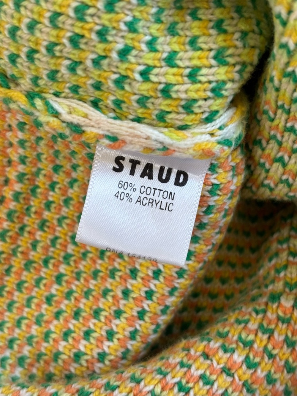 STAUD Colorblock Knit Vest XS - Picture 5 of 5